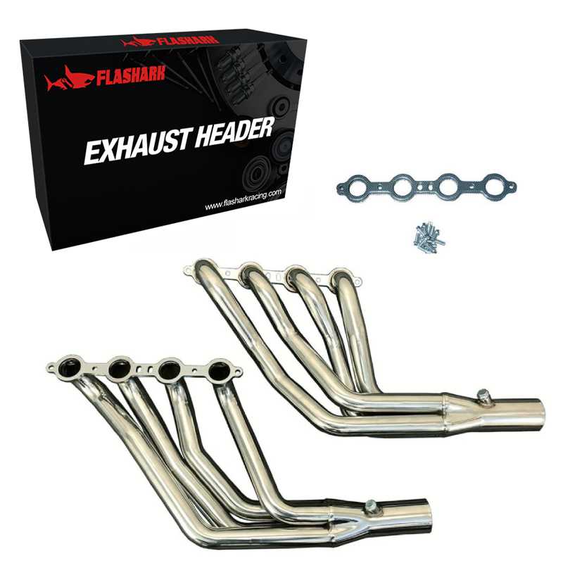 LS Swap Exhaust Header for 1967-1974 Chevy Camaro/Nova LS1/LS2/LS3 Flashark