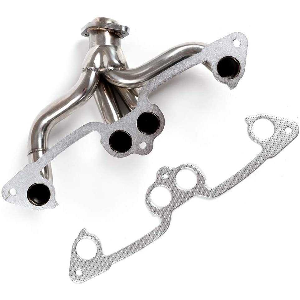 Exhaust Manifold for 1991-2002 Jeep Cherokee XJ Wrangler YJ/TJ | 1996-2002 Dodge Dakota丨EXCLUDES 1997 TJ SE