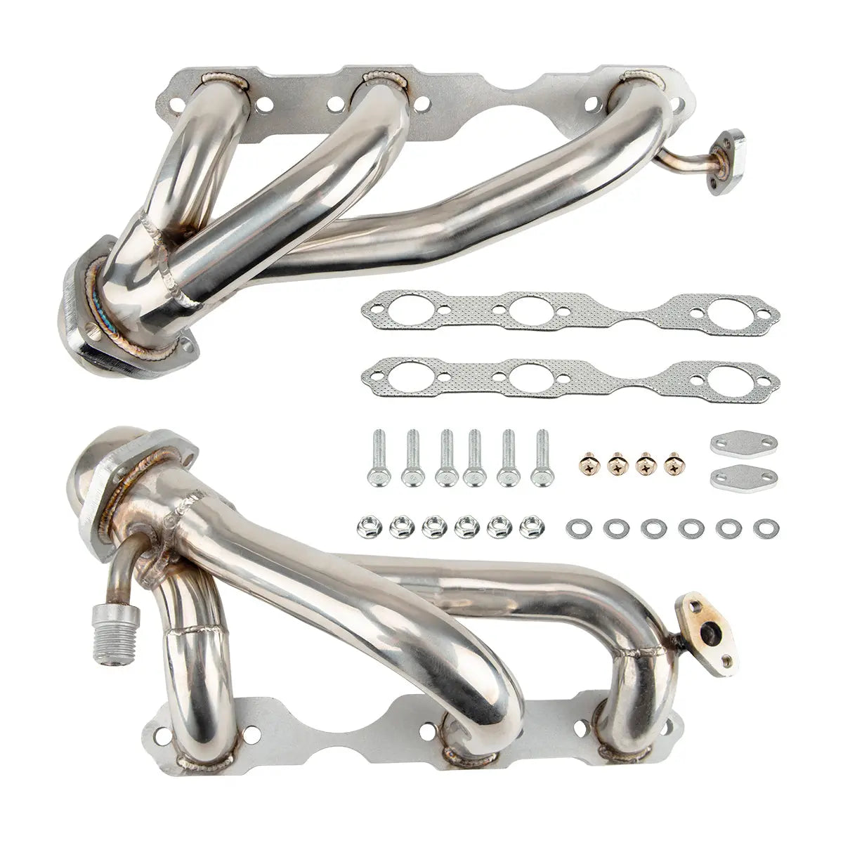 Exhaust Headers for 1996-2001 Chevrolet Chevy S10/Blazer GMC Sonoma/Jimmy 4.3L V6 Vortec 4WD Flashark