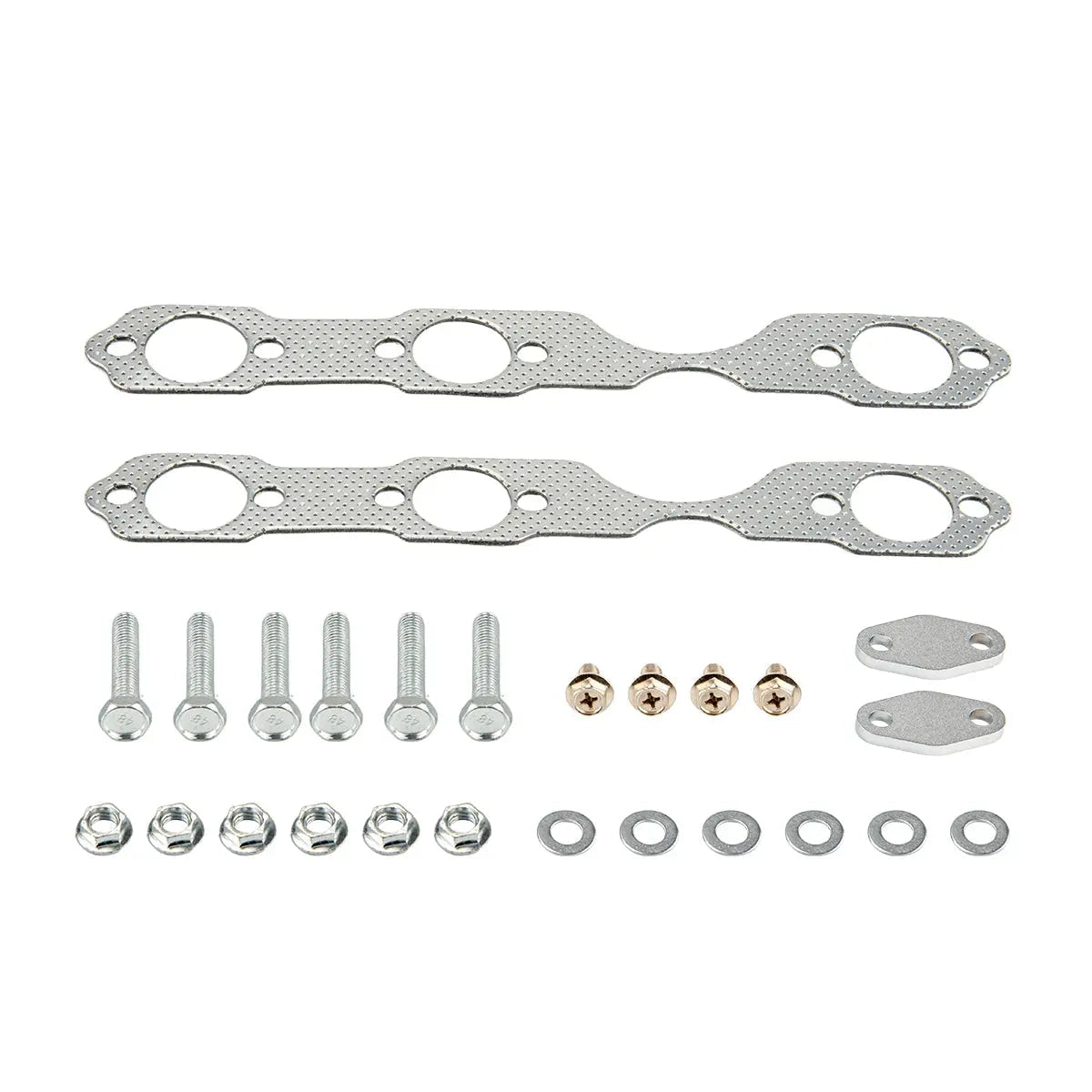 Exhaust Headers for 1996-2001 Chevrolet Chevy S10/Blazer GMC Sonoma/Jimmy 4.3L V6 Vortec 4WD Flashark