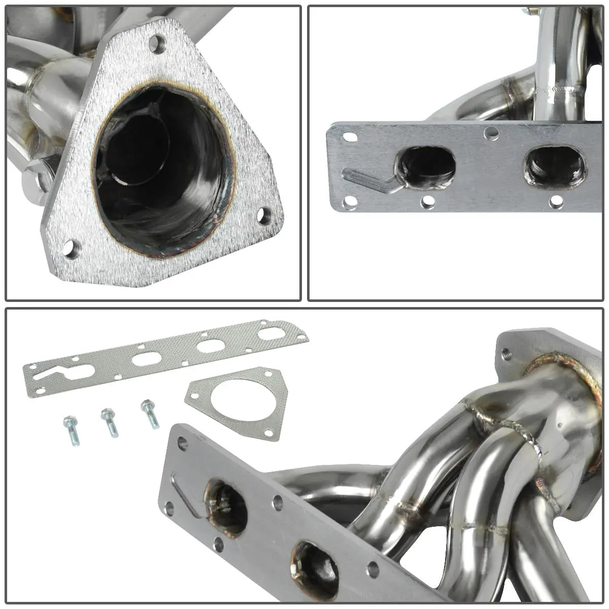 Exhaust Header for 2005-2010 Chevrolet Cobalt HHR丨2004-2007 Saturn Ion-1 Ion-2 Ion-3 2.2L / 2.4L I4