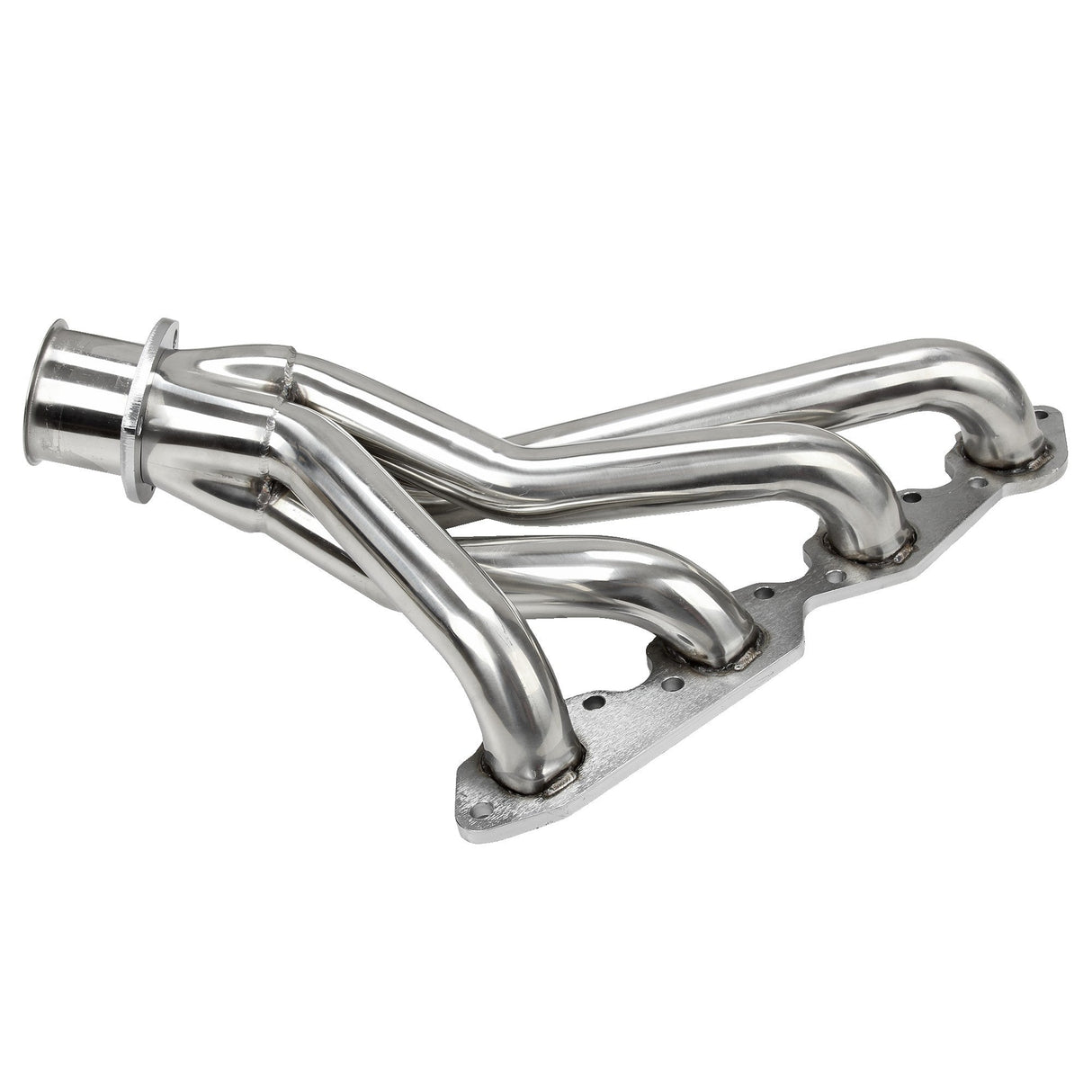 Exhaust Header for 1965-1972 Chevrolet/Chevy Camaro, Nova, Bel Air, Biscayne, Impala 396/402/427/454 - Short Tube Flashark
