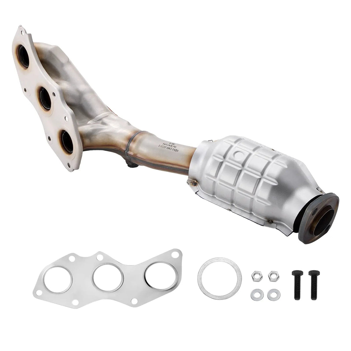 Exhaust Manifold Catalytic Converter Kit for 2006 - 2017 Lexus IS250/IS350/GS350/RC350 2.5L/3.5L V6 2PC-Direct Fit,E.P.A. Compliant Flashark