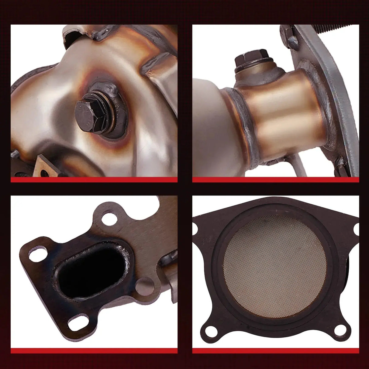 Exhaust Manifold Catalytic Converter for 2013-2019 Ford Explorer/Taurus/Edge/Flex & Lincoln 3.5L 3.7L