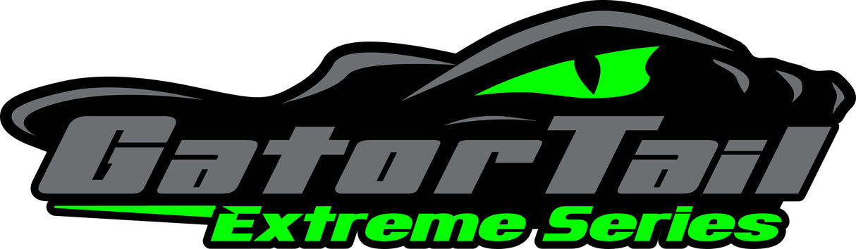 Green Extreme Sticker Gatortail