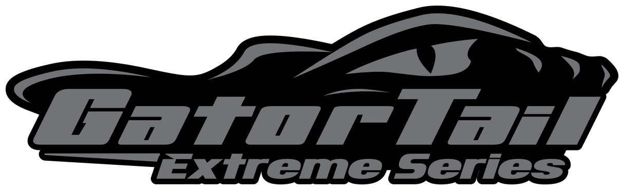 Grey Extreme Sticker Gatortail