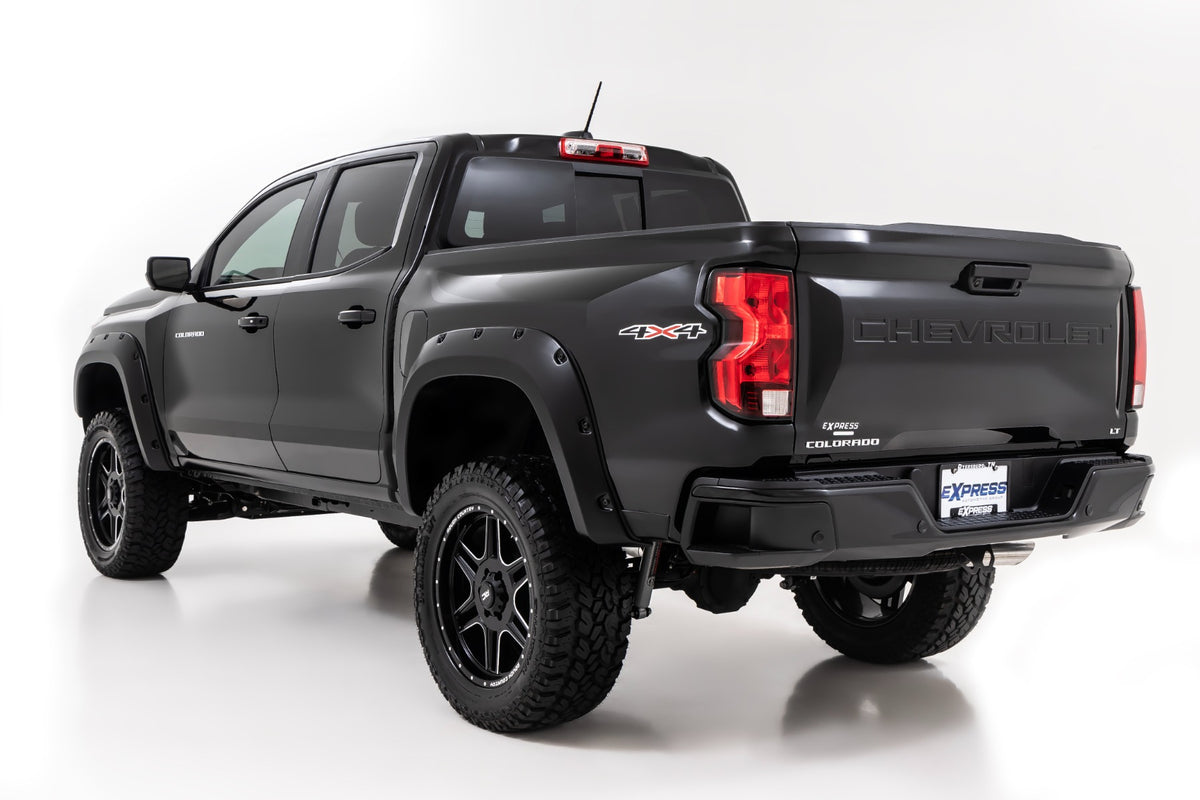 Pocket Fender Flares GBA Gloss Black Chevy Colorado 2WD/4WD (2023-2026) Rough Country