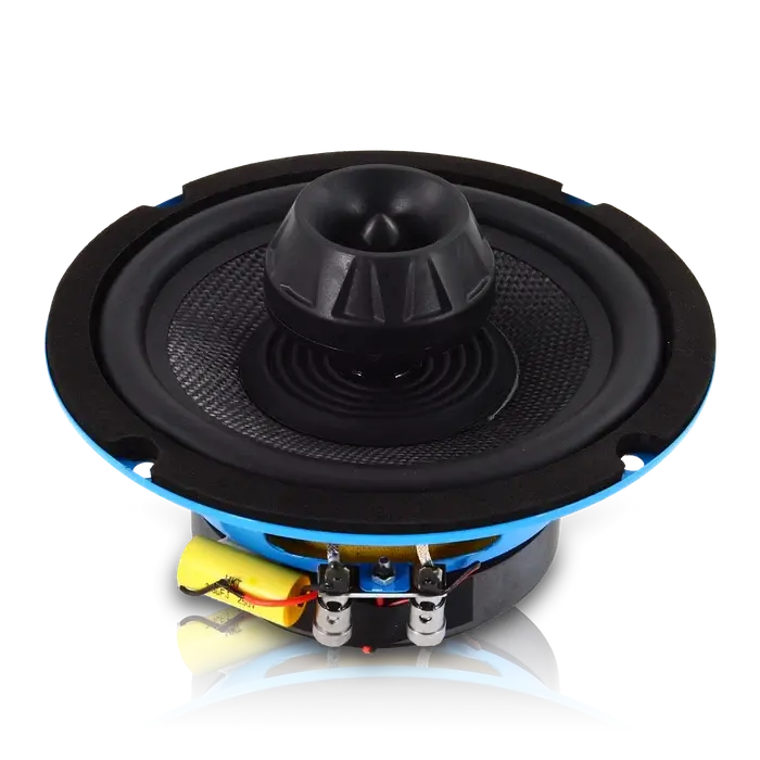 Galeforce F1-65 6.5" 100W RMS Marine Midrange Speakers w/ Bullet Tweeter (Pair)