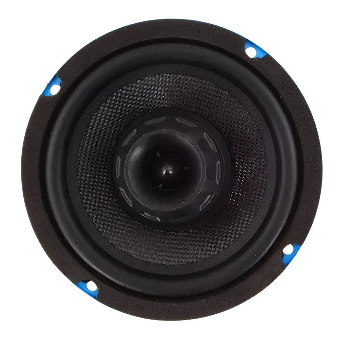 Galeforce F1-65 6.5" 100W RMS Marine Midrange Speakers w/ Bullet Tweeter (Pair)