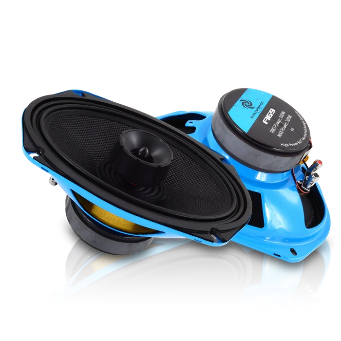 Galeforce F1-69 6x9" 100W RMS Marine Midrange Speakers w/ Bullet Tweeter (Pair) Galeforce Audio