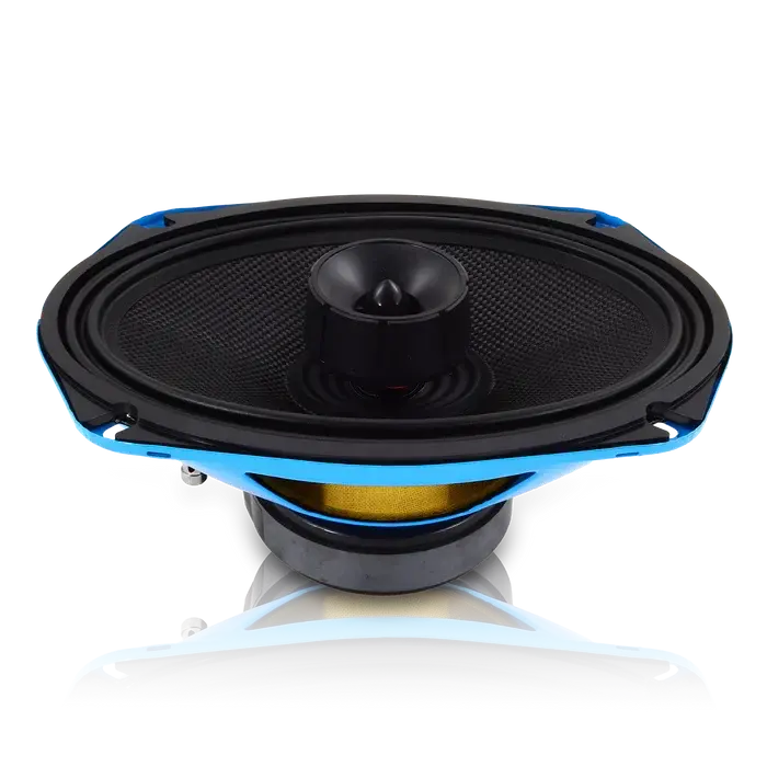 Galeforce F1-69 6x9" 100W RMS Marine Midrange Speakers w/ Bullet Tweeter (Pair)