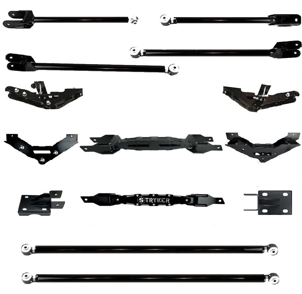 10" to 14" F250 F350 TUBE LONG ARM 4-Link Lift Upgrade for 2011-2016 Super Duty Stryker Off Road Design