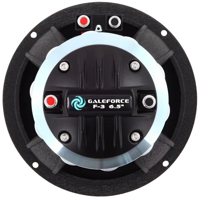 Galeforce F3-65 6.5" 400W RMS Marine Midrange Speakers with Built-in Horn (Single)