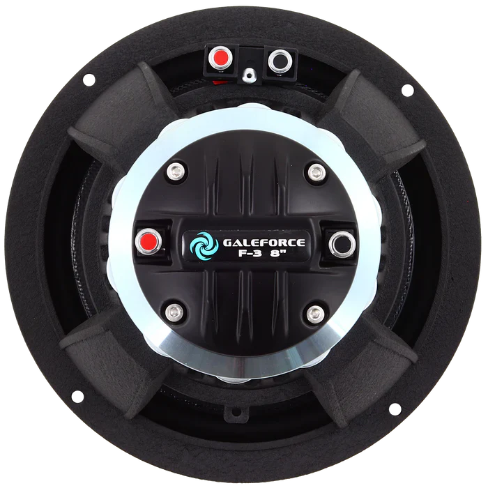 Galeforce F3-8 8" 400W RMS Marine Speaker with Built-in Horn (Single)
