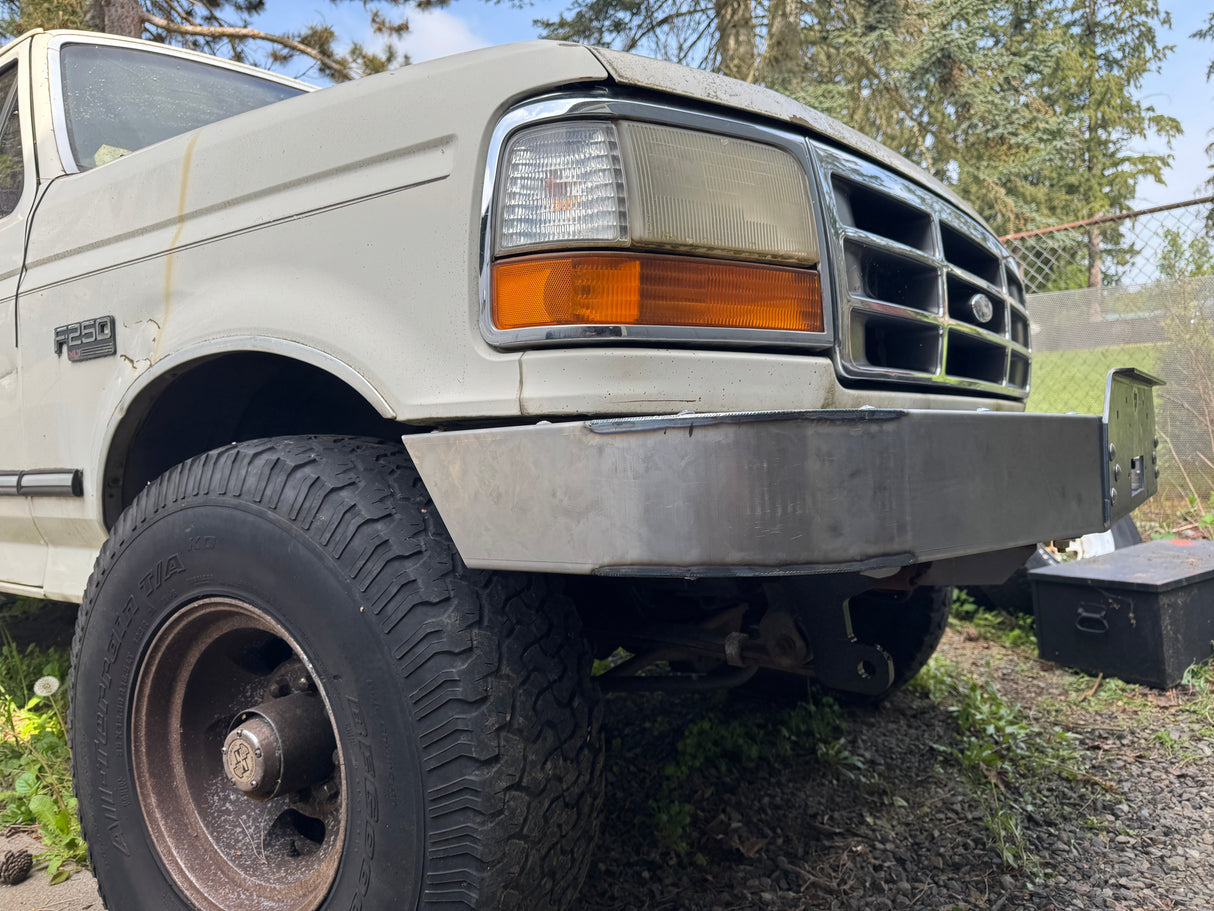 Engineered Vintage ‘GOAT' winch bumper - 1987-1997 Ford F-Series Engineered Vintage LLC