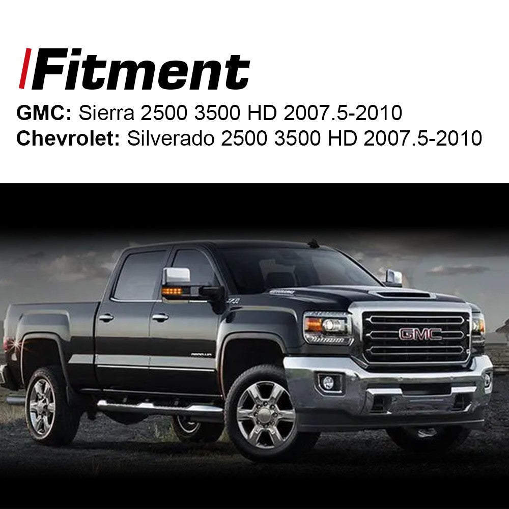For 2007.5-2010 6.6L Chevy Silverado GMC Sierra Duramax LMM Diesel EGR Delete Kit (Upgraded) Flashark