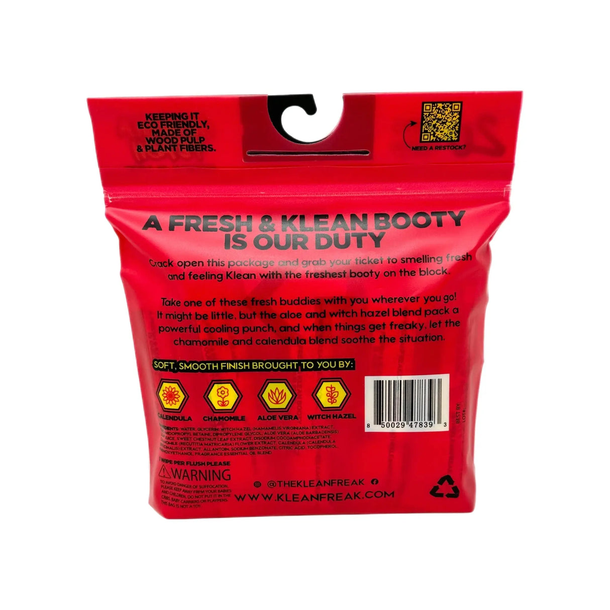 The Flusher 20 Pack - Flushable Wipes Klean Freak