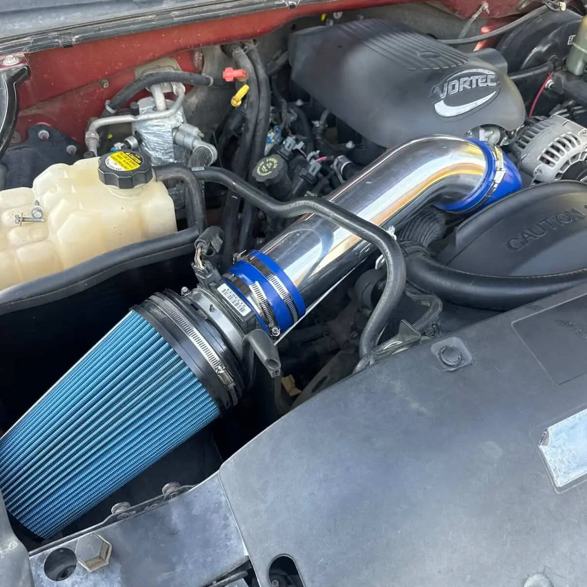 Flashark Cold Air Intake Kit for 1999-2006 Chevy / GMC 4.8L / 5.3L / 6.0L Vortec V8