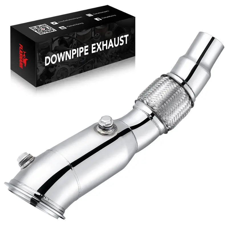 Flashark Downpipe Exhaust for 2011–2017 BMW 528i N20 (F10) Flashark