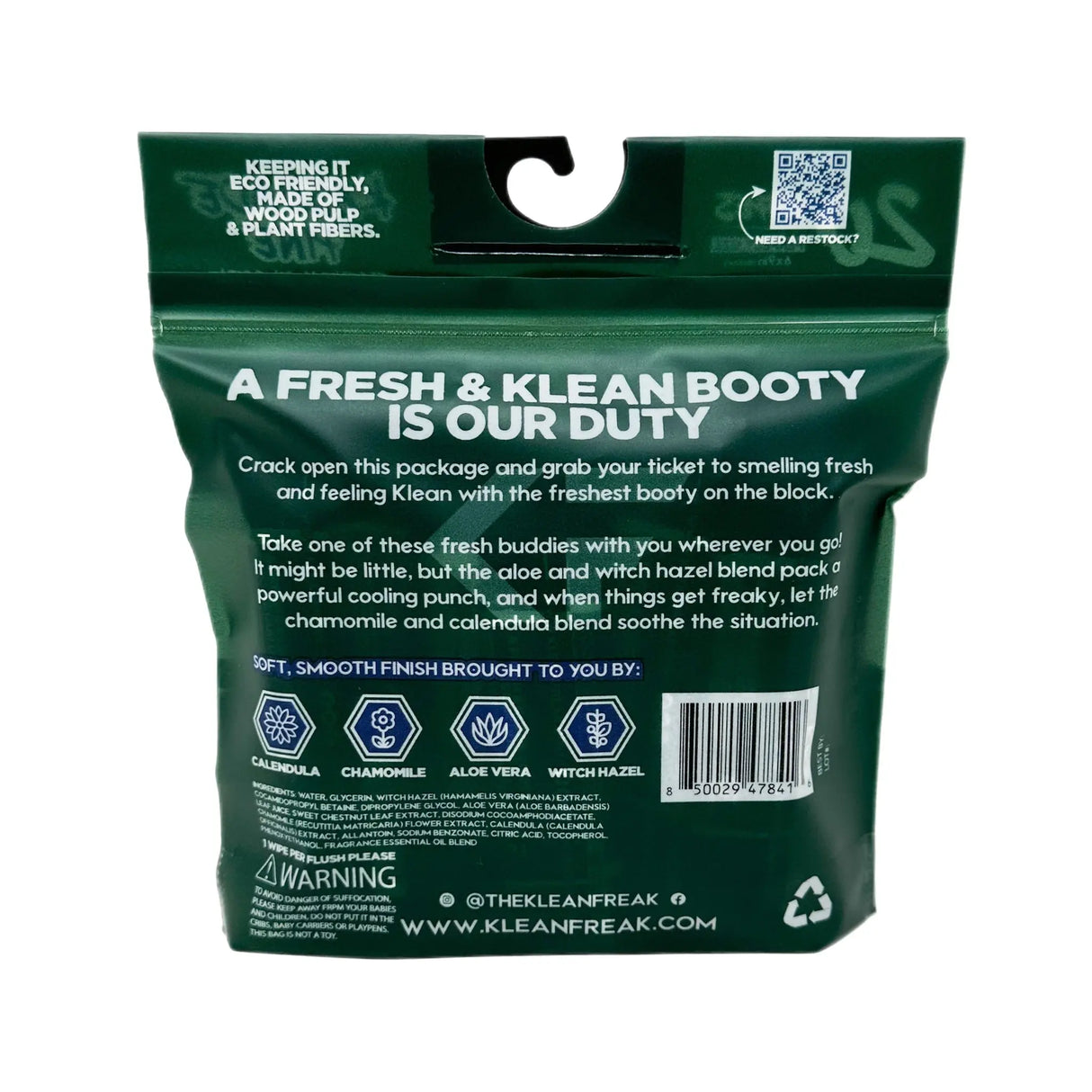 The Flusher 20 Pack - Flushable Wipes Klean Freak