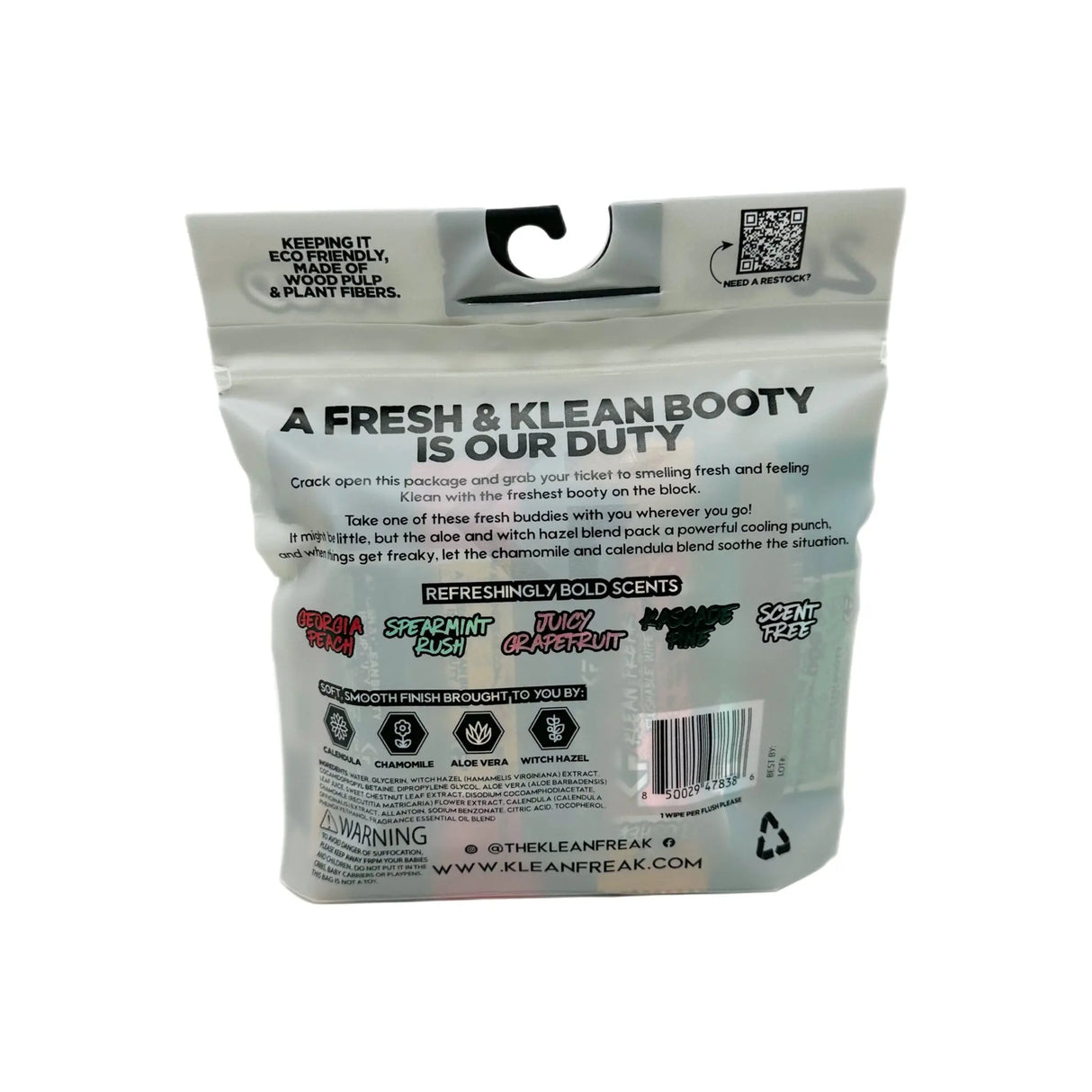 The Flusher 20 Pack - Flushable Wipes Klean Freak