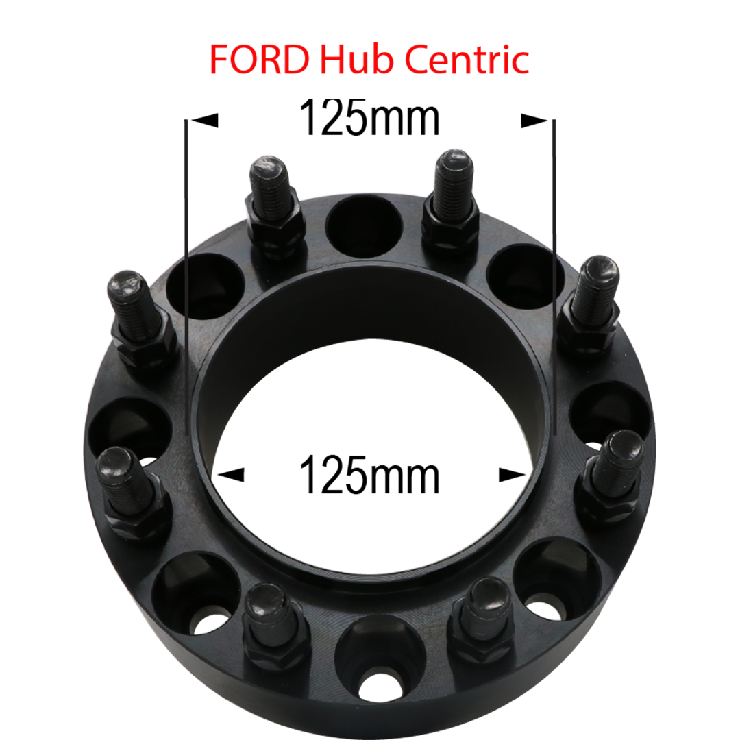 8 x 170mm to 8 x 170mm / 14 mm x 2.o (Ford) Hub Centric