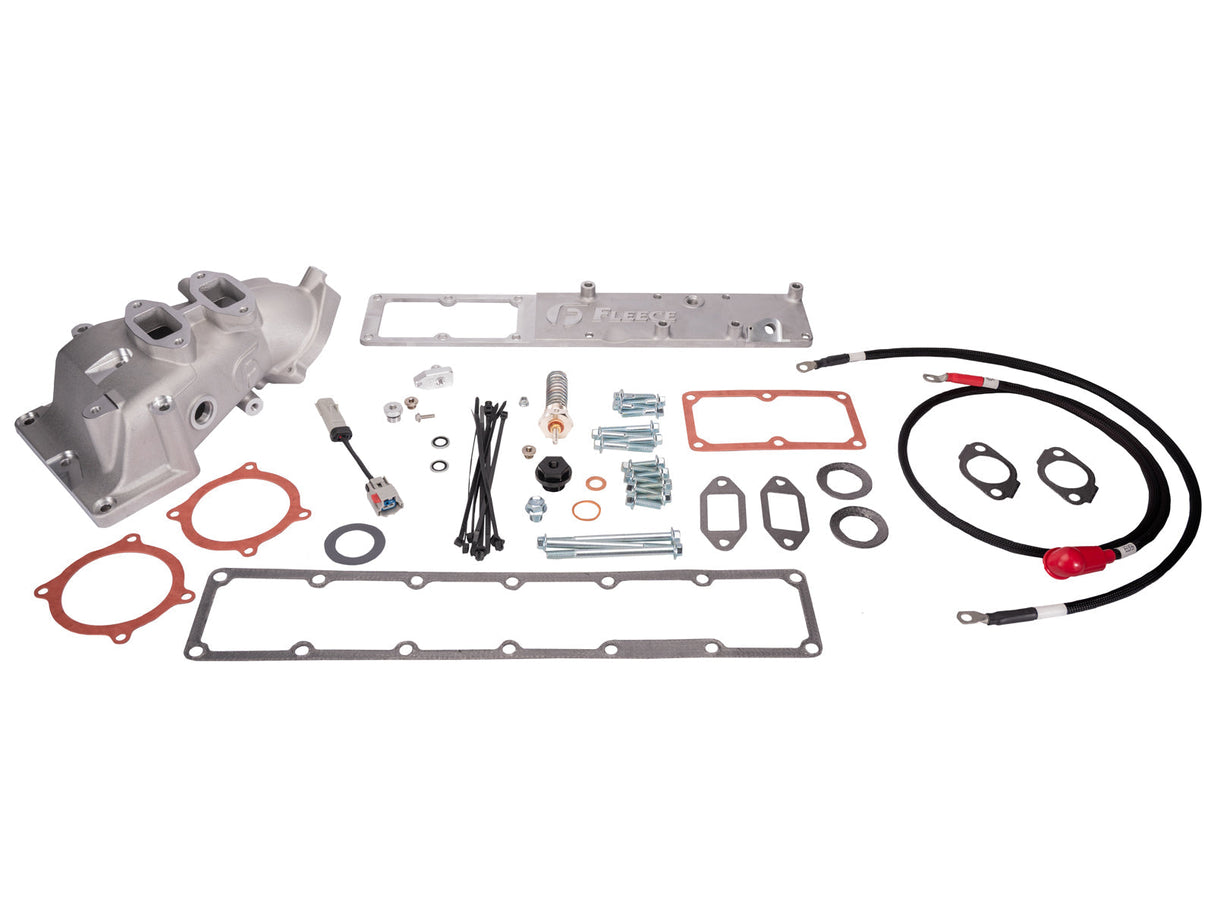 Fleece FPE-CUMM-IHK-0724 Performance Intake and Grid Heater Kit for 2007.5-2024 Dodge Ram 6.7L Cummins Fleece Performance