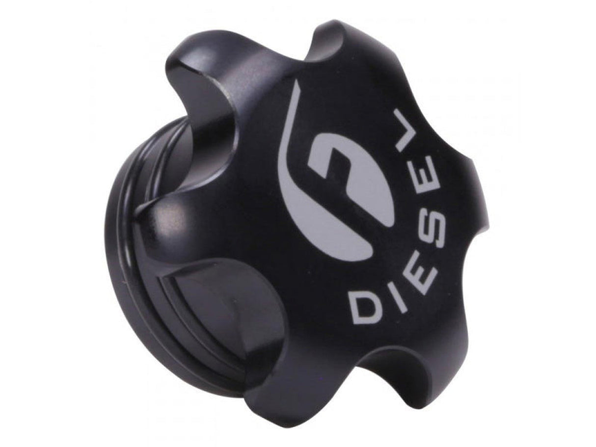 Fleece Anodized Billet Fuel Cap, 2013-2018 Dodge 6.7L Cummins Fleece Performance