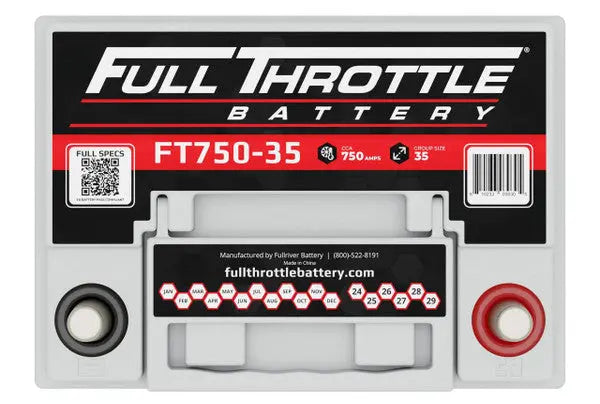 Full Throttle Battery FT750-35 High Performance AGM Battery