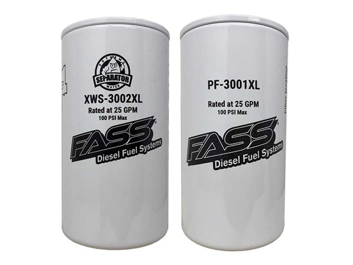 FASS Fuel Systems Filter Pack XL, Duramax, Cummins, Powerstroke FASS Diesel Fuel Systems