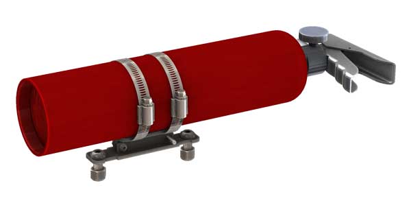 DIY Fire Extinguisher Mount