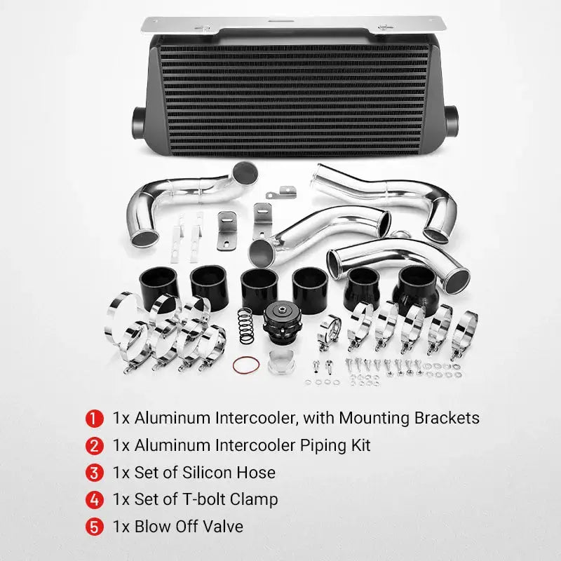 Flashark Intercooler Piping & BOV Kit for 1982-1992 Chevrolet Camaro LS1 Engine Swap — Single Turbo