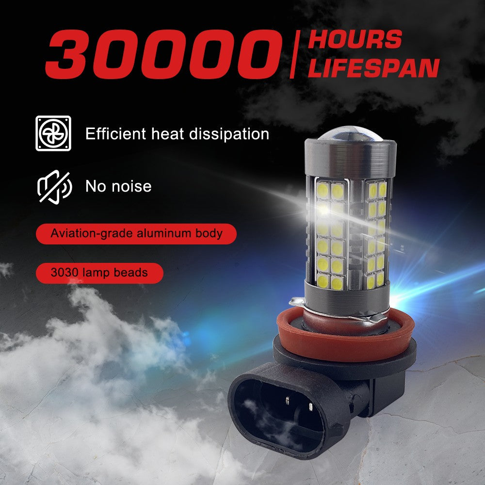9005 H4 H7 H11 LED Fog Light Bulbs 15W 6000K | 2 Bulbs for 2005-2015 Toyota Tacoma 2008-2010 Toyota Highlander and More Flashark