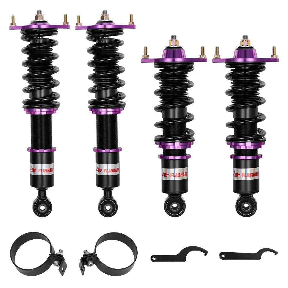 For 1989-2005 Mazda Miata MX5 Coilover Shock Absorbers Struts 4PCS