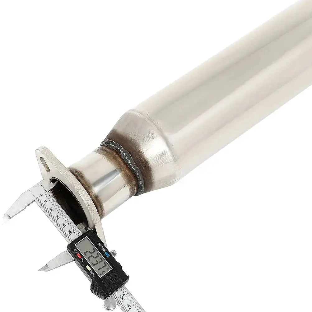 1992-1995 Honda Civic 1.5L 4 Inches Rolled Muffler Tip Racing Catback Exhaust System(3-Door Only) Flashark