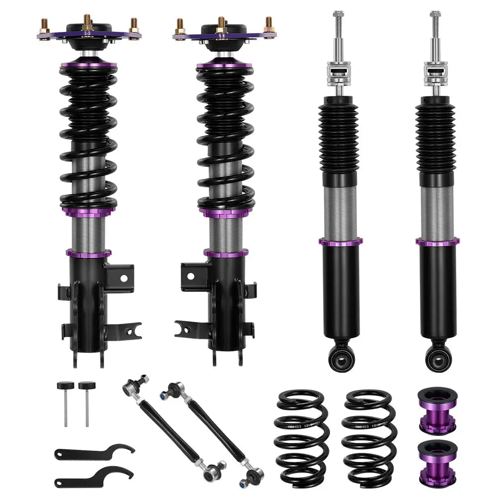 For 2016-2022 Acura ILX (DE2) 32-Way Damping Coilover Shock Absorbers Struts | Flashark