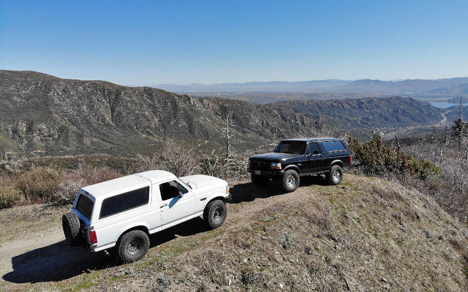 Ford Bronco Leveling Lift Kit, 1980-1996 Broncos and 4WD F-150s Solo Motorsports