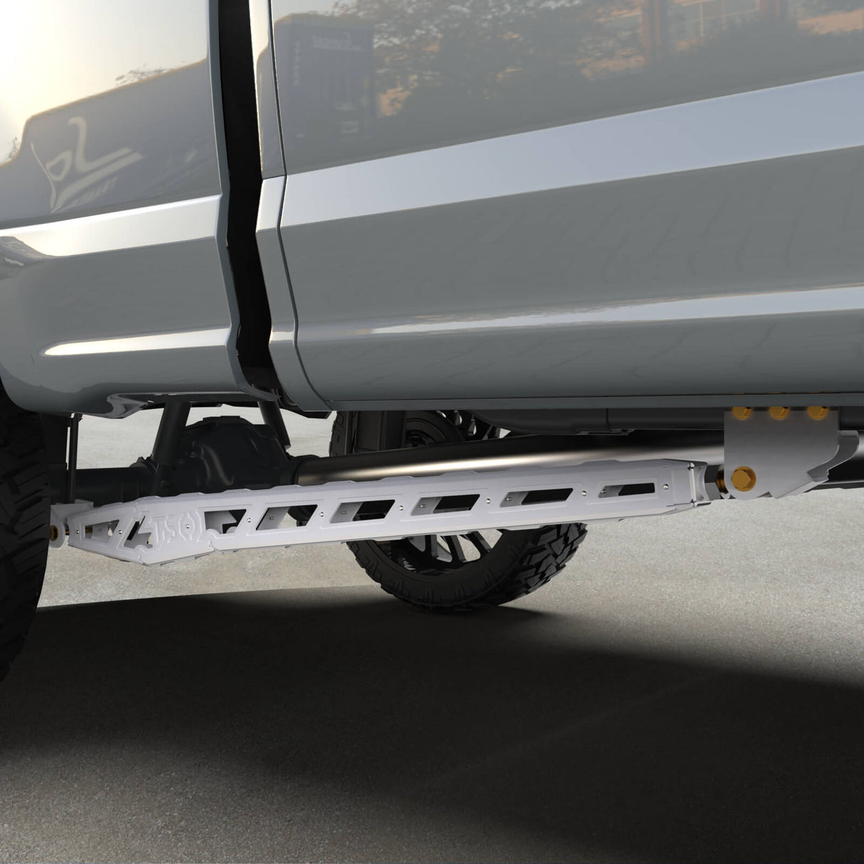 17+ F250/F350 Traction Bars
