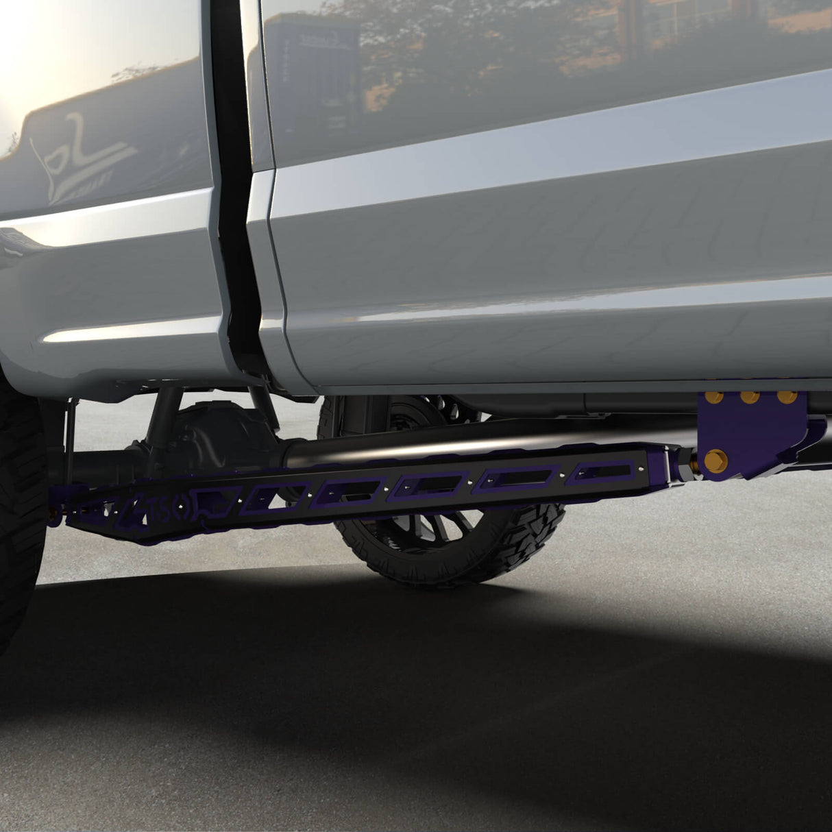 17+ F250/F350 Traction Bars