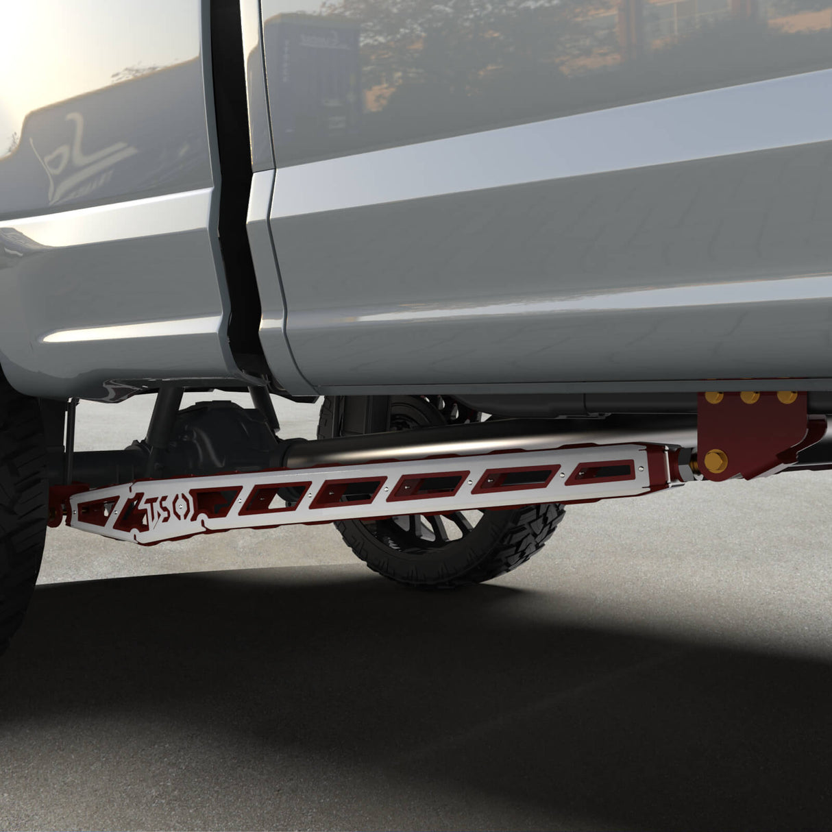 17+ F250/F350 Traction Bars