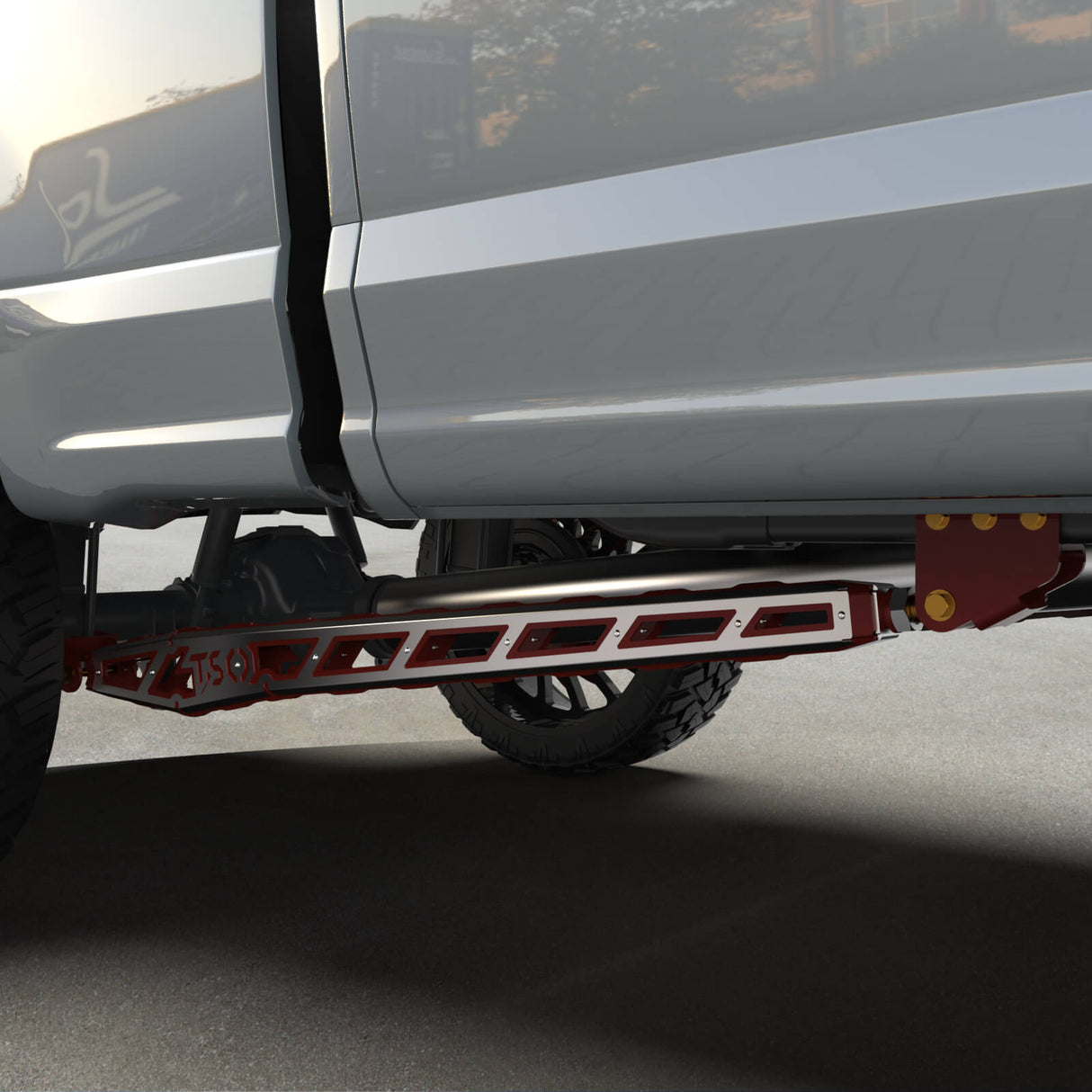 17+ F250/F350 Traction Bars