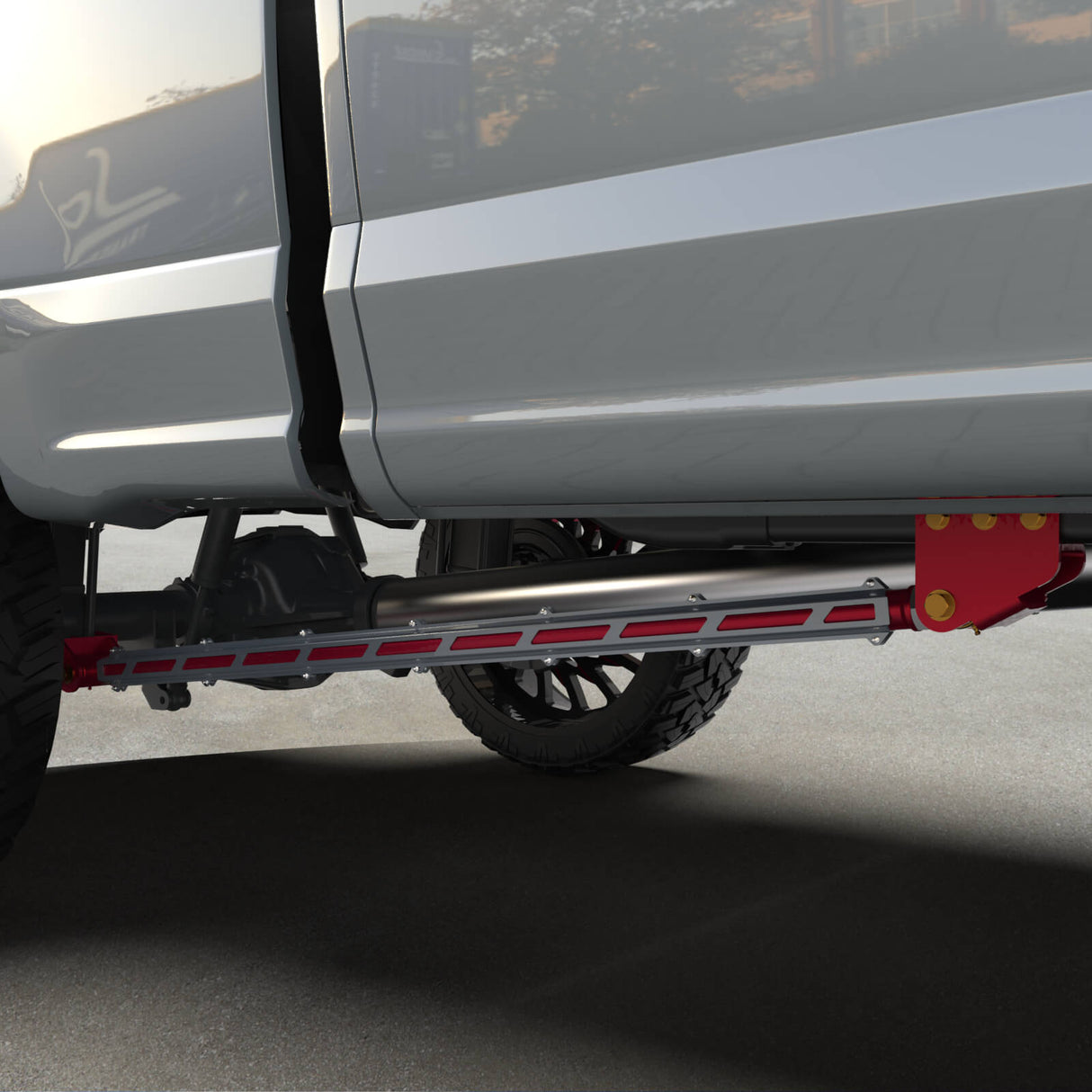 17+ F250/F350 Tube Traction Bars