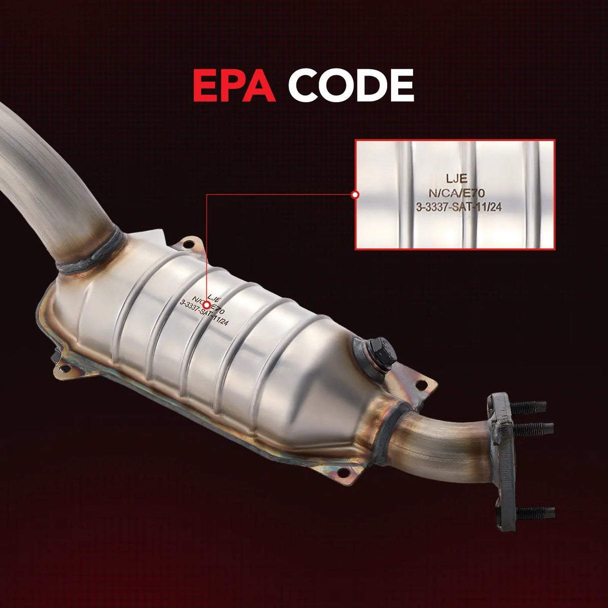 Front Catalytic Converter For 2007-2008 & 2015-2020 Honda Fit L4 1.5L-Direct Fit,E.P.A. Compliant Flashark