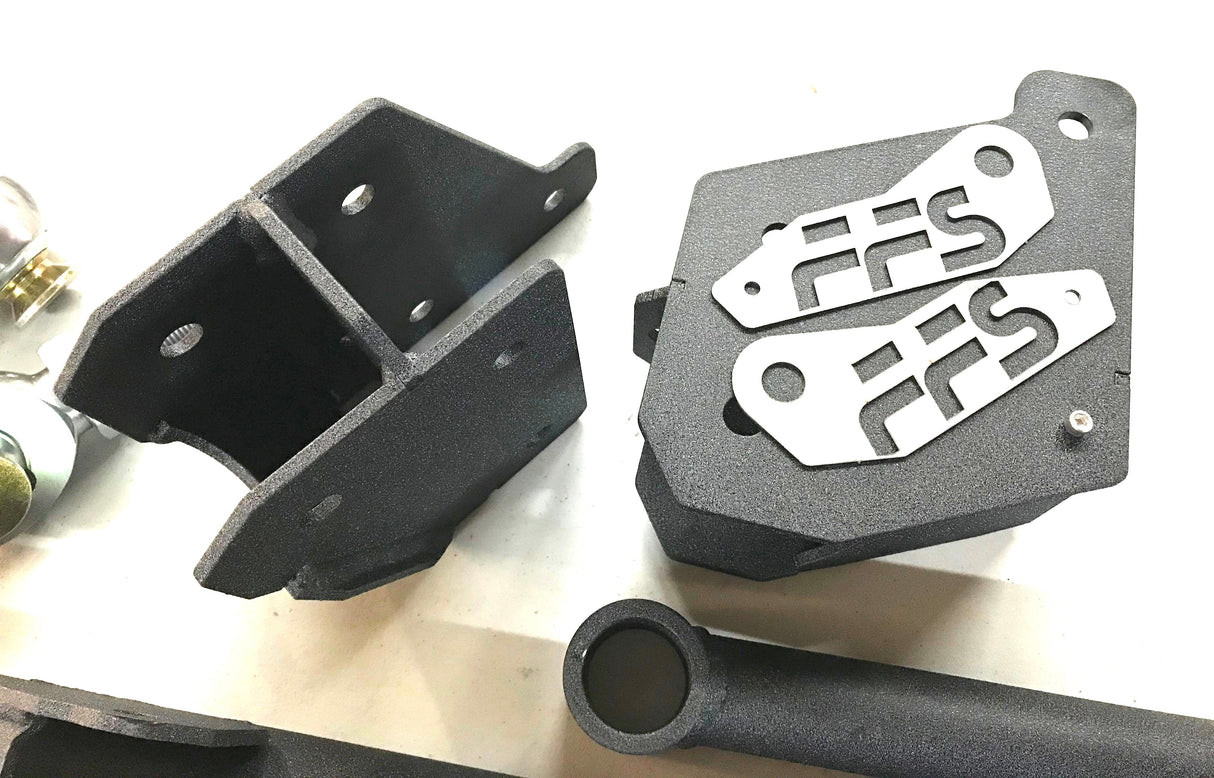 03-13 3rd / 4th Gen Ram bolt-on Radius Long Arm - Brackets and Badges ONLY Far From Stock