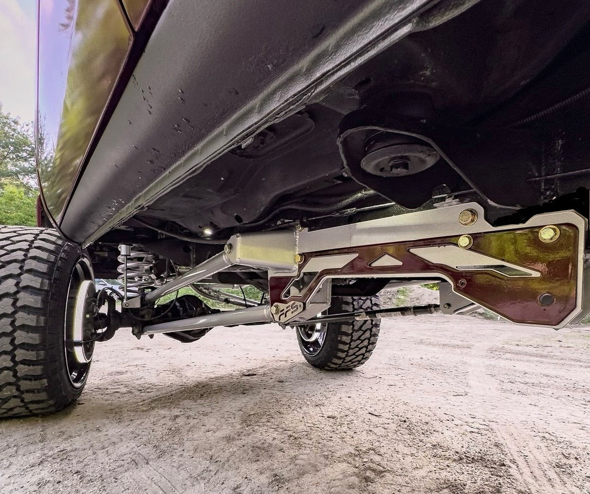 94-02 2g Dodge Ram Bolt On Four Link CRADLE Conversion Far From Stock