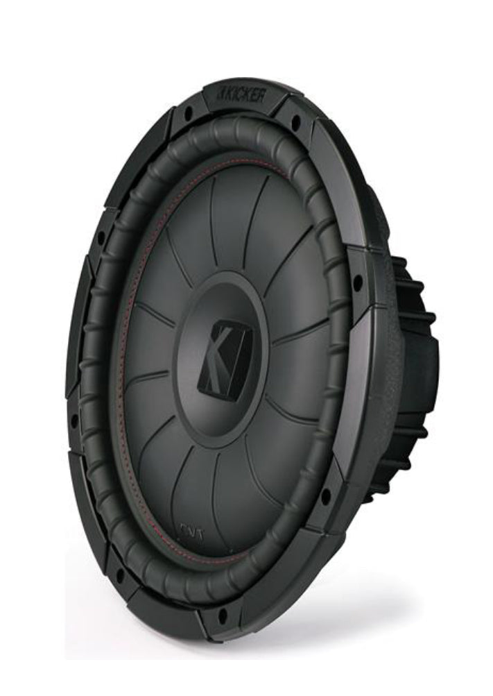 Kicker CompVT 43CVT124
12" 4-ohm component subwoofer