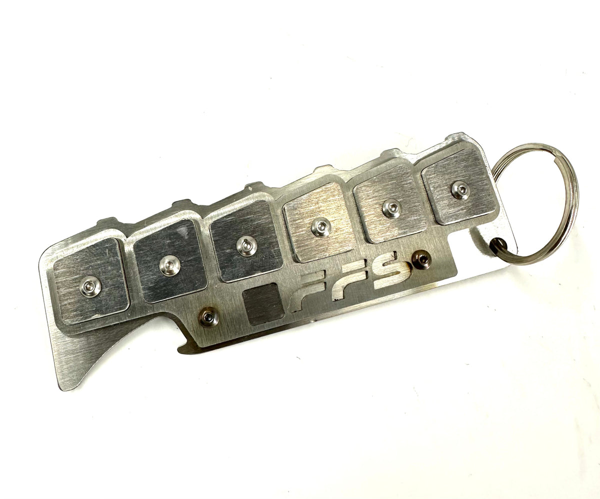 FFS Jewelry 12Valve KeyChain / Bottle Opener