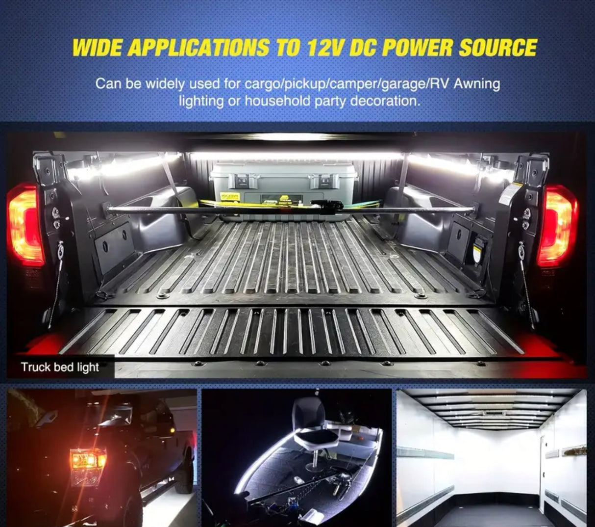 Truck bed lights