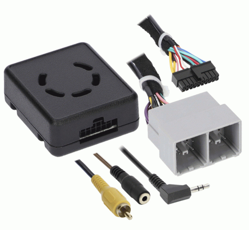 Chevy Silverado 2020 aftermarket radio installation harnesses x double din adapter