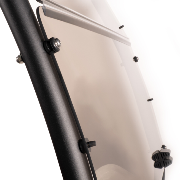 Modz tinted tower top windshield for EZGO MODZ